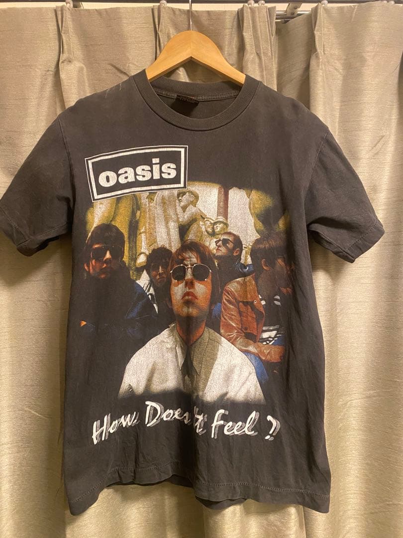90'sビンテージ古着oasis オアシス バンドTシャツ ロックTシャツ