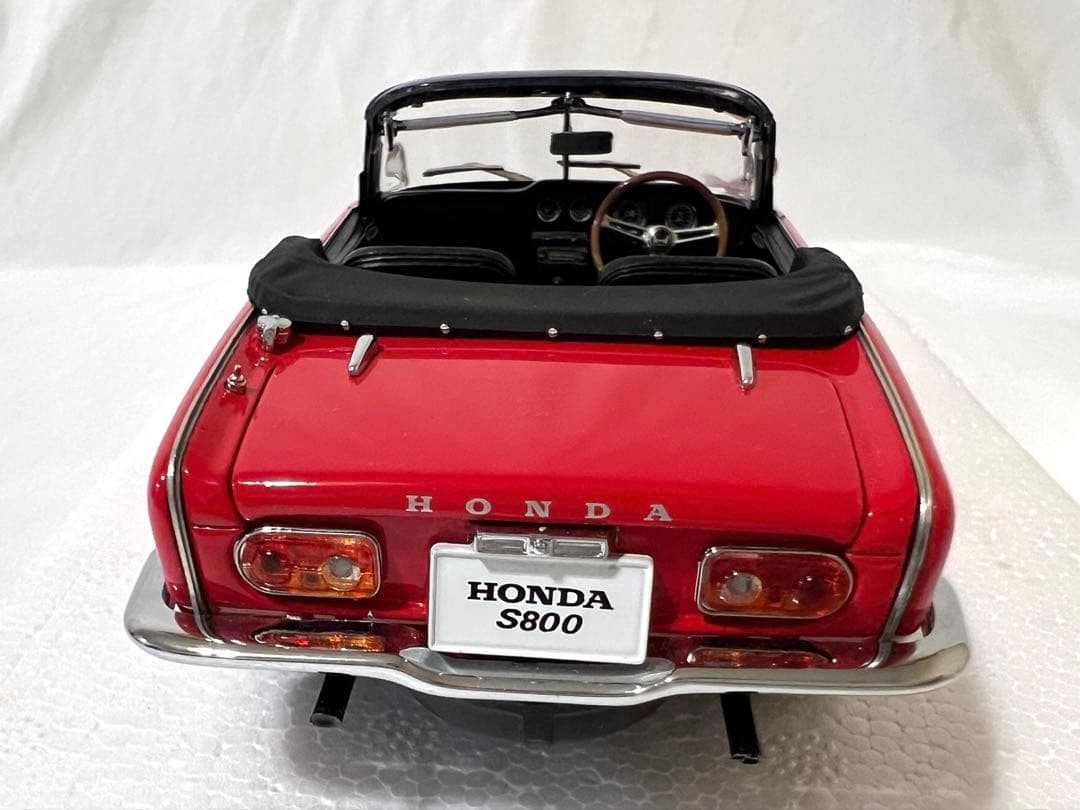 美品】HONDA S800 ロードスター1966 レッド - メルカリ