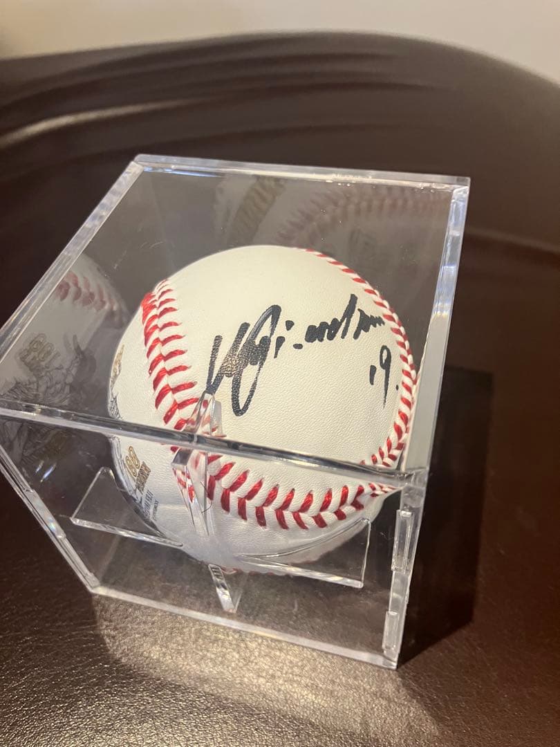 と*9様 上原浩治さん 雑談魂 100万人 直筆サインボール - メルカリ