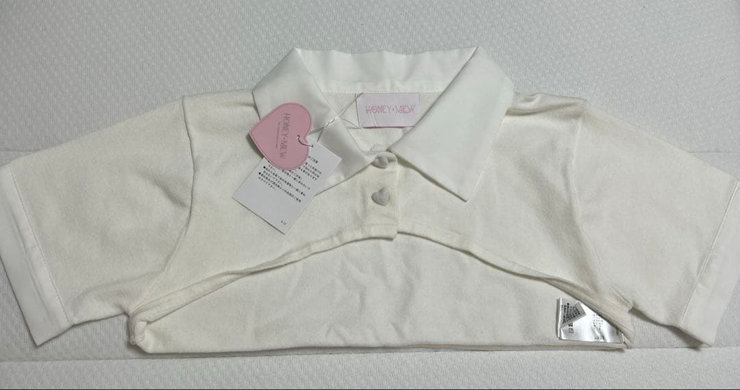 ミシェルマカロンcheckアンサンブルワンピース グレー HONEYMEW - メルカリ