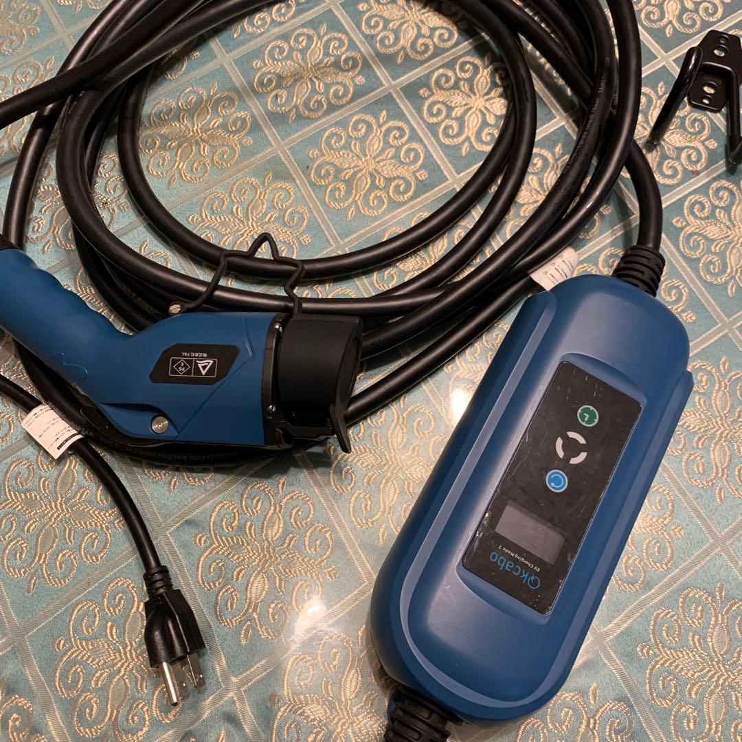 早い者勝ち! Qkcabo EV充電器 国産車対応100V収納バッグ.箱付き Amazon.co.jp: Qkcabo EV 充電器 電気自動車 充電ケーブル 、100-240V