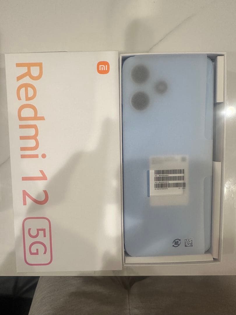 【新品未使用】XIG03 Redmi 12 5G スカイブルー 本体 Redmi 「新品 未使用品 」 SIMフリー Xiaomi 12 5G XIG03 スカイブルー