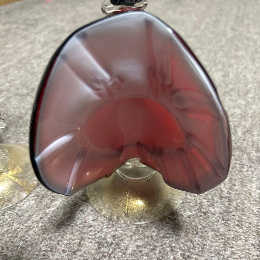 ベネチアンガラス ペアドール ムラーノガラス ダンス イタリア