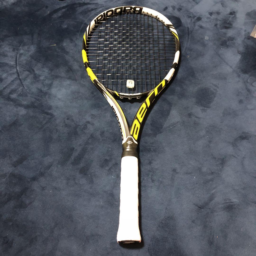 テニスラケット Deep Impact G2 黒/白/黄テニスラケット Deep Impact