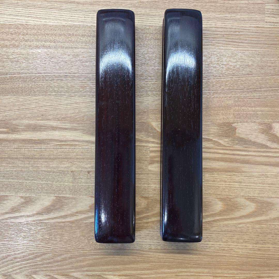 拍子木 紫檀 8寸 (24cm)