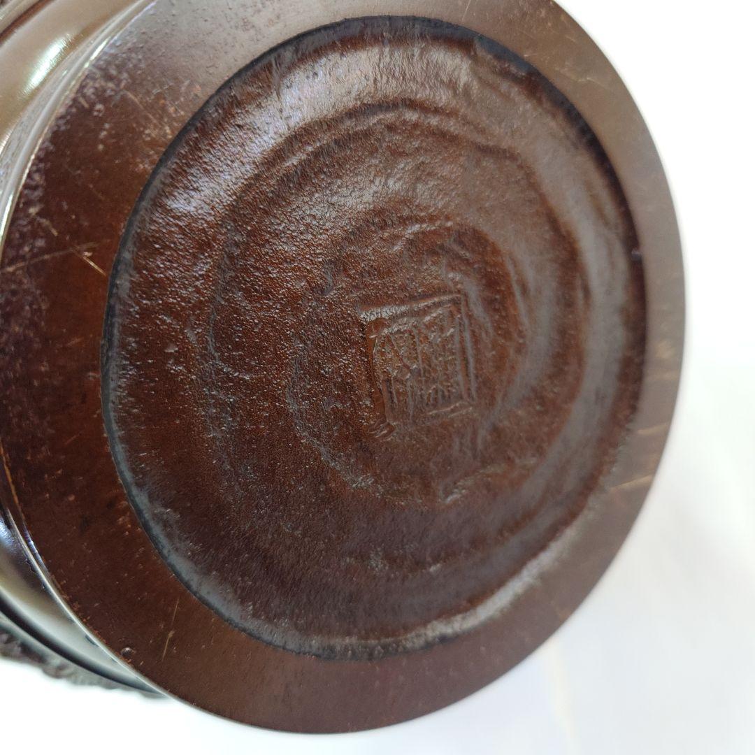 生け花 唐草透かし薄端 焼型 唐金製 焼型