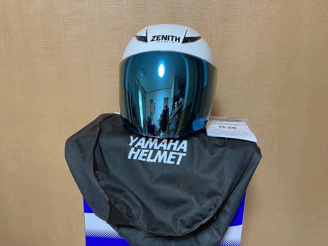 ヤマハ ZENITH YJ-20 XXL、純正ブルーミラースクリーン交換済 - メルカリ