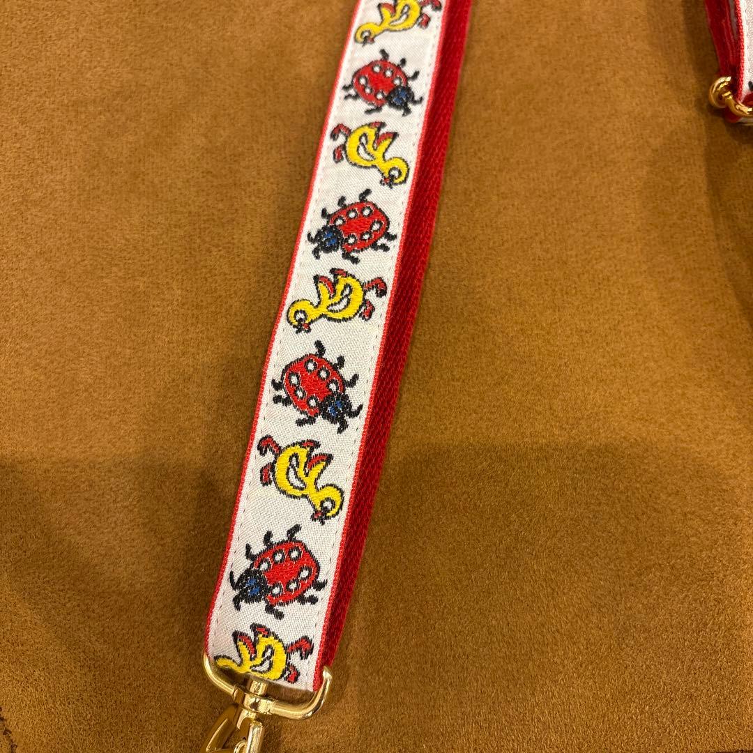 フェイラー ハイジ ショルダーストラップ & Dカン付きメッシュポーチ