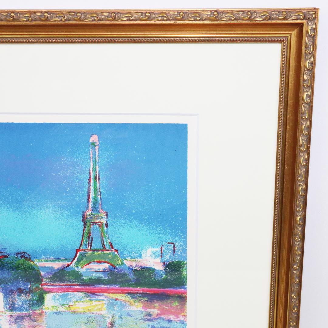 ポール・ギアマン リトグラフ エッフェル塔 97/350 - メルカリ