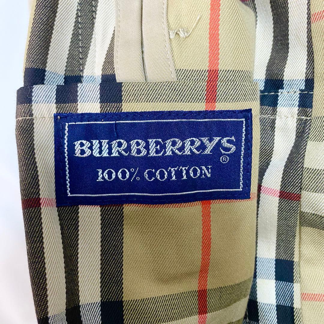 BURBERRY ステンカラーコート ベルト ノバチェック ハニーベージュ