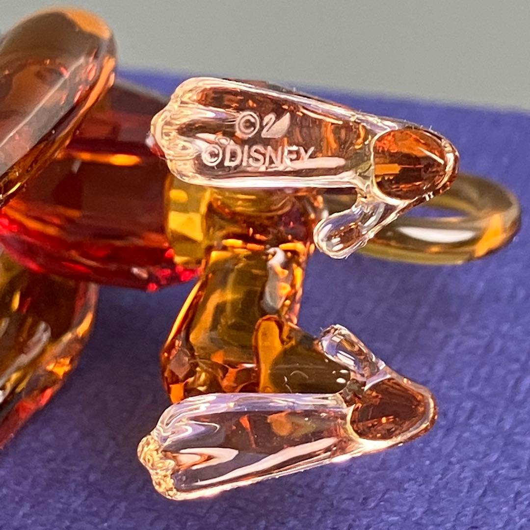 未使用 スワロフスキー アラジン ディズニー アブー クリスタル 置物