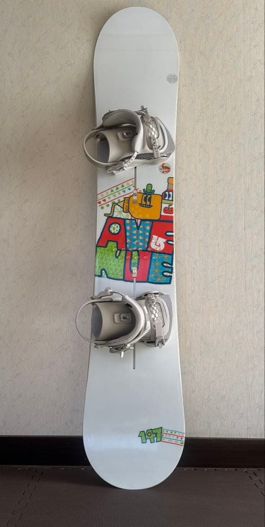 Burton ✖️UNION スノボ2点セット　147 Burton ✖️UNION スノボ2点セット 147 BURTON スノーボード 147㎝ 2点