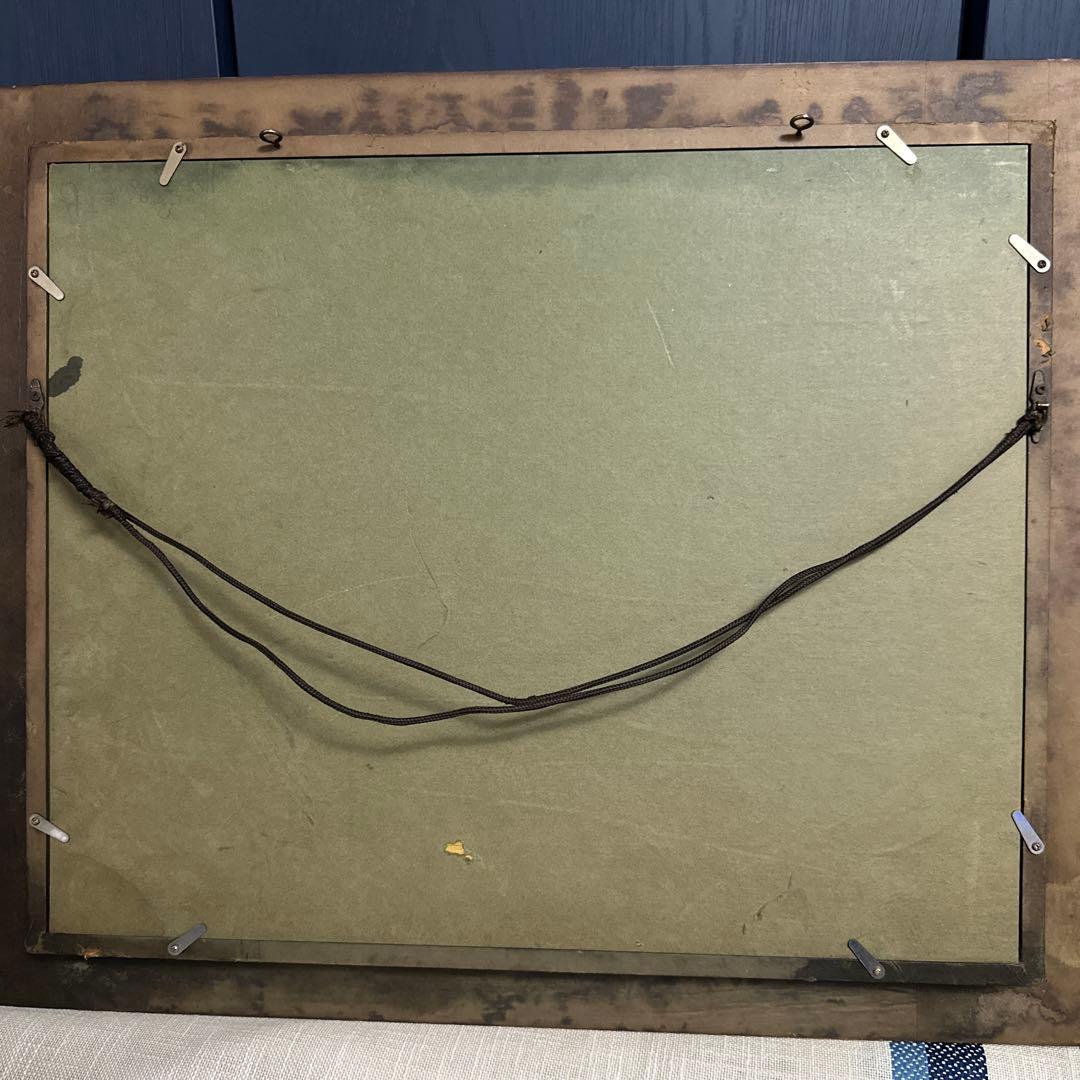 有名作家 藤森悠二 真作 肉筆 油彩 絵画モンパルナス 美術品