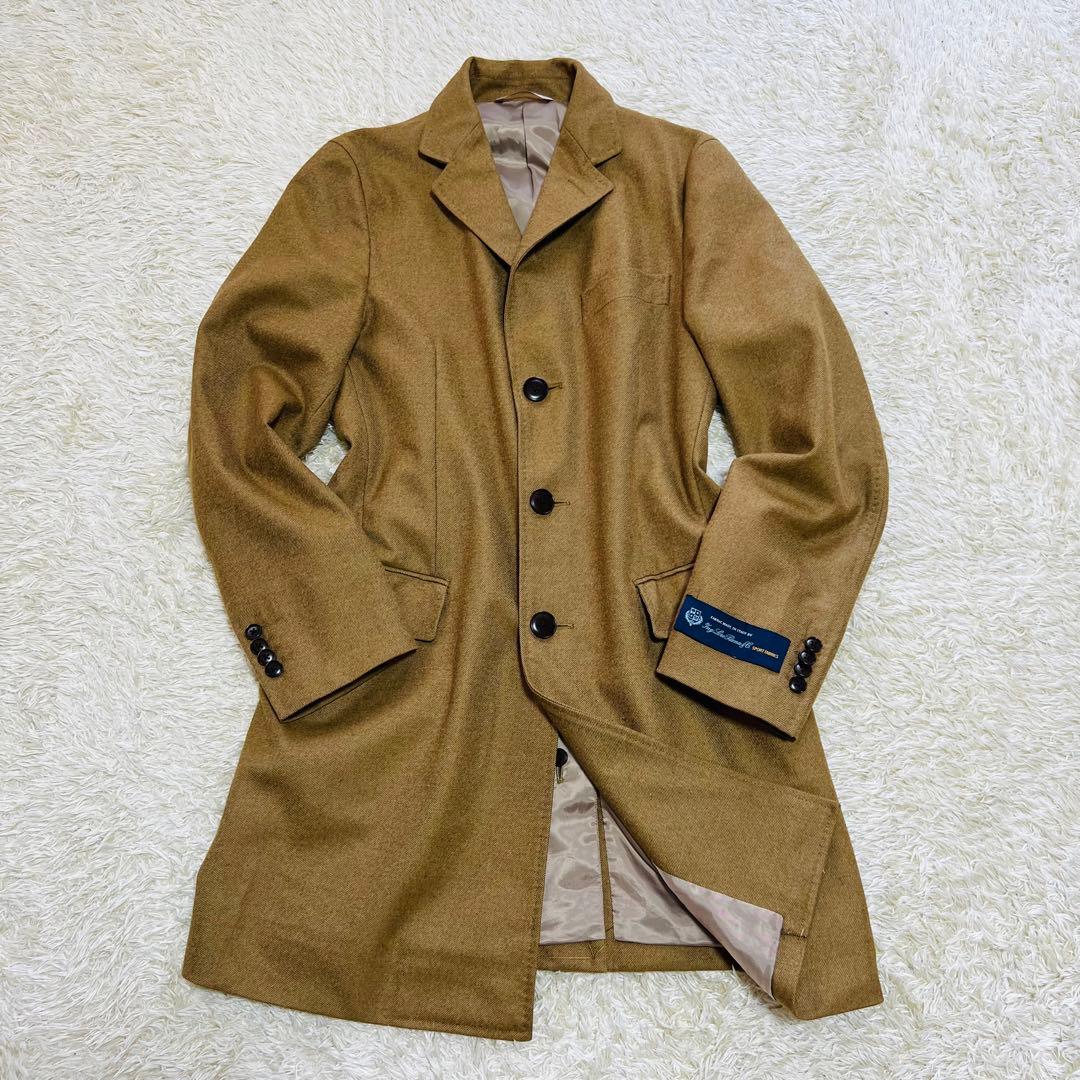 極美！グリーンレーベルリラクシング×ロロピアーナ チェスターコート