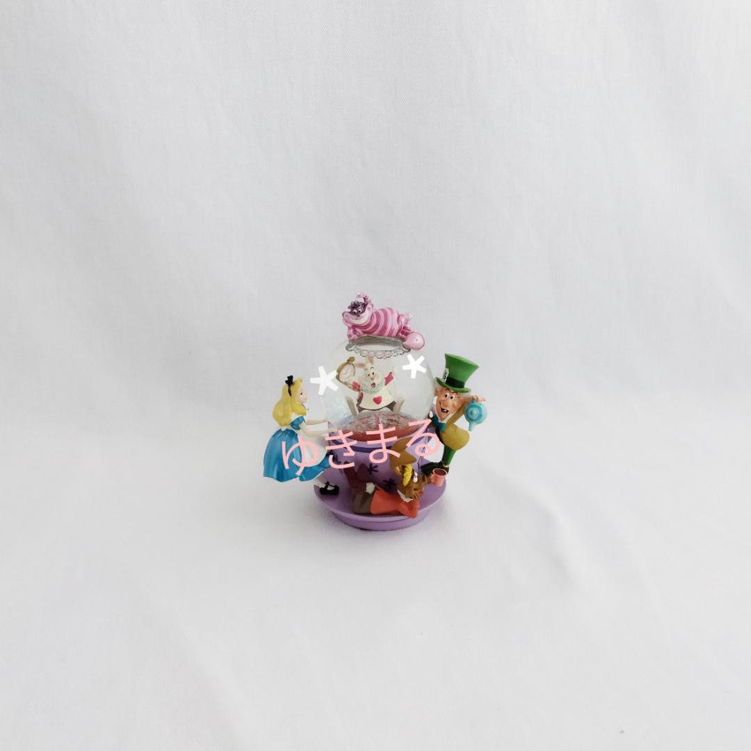 不思議の国のアリス　スノードーム 激レア】不思議の国のアリス スノードーム オルゴール ライト 25周年