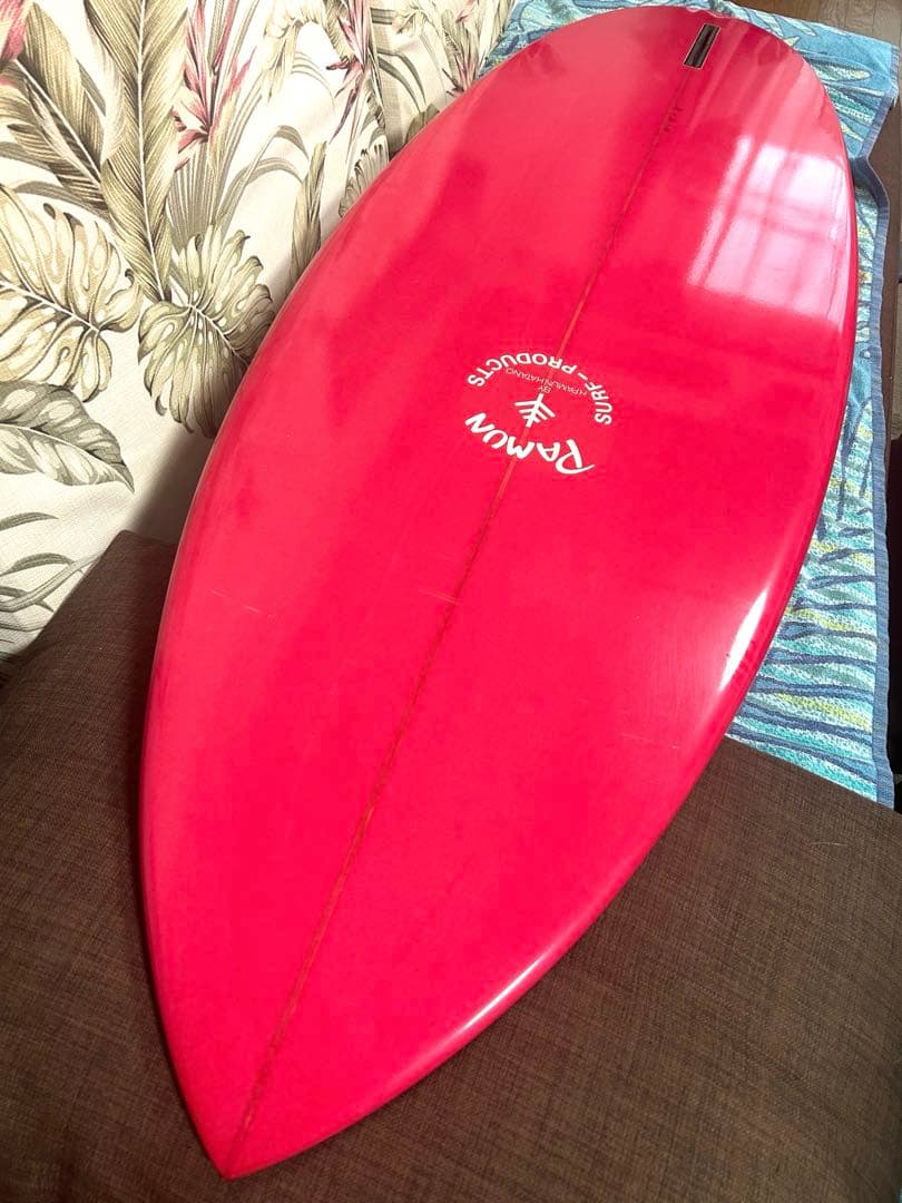 n*o様 【美品】PAMUN SURF-PRODUCTS シングルフィン サーフ シングルフィン LEAFモデル TAKEDA CREATIONS | ハンナファームHIROの