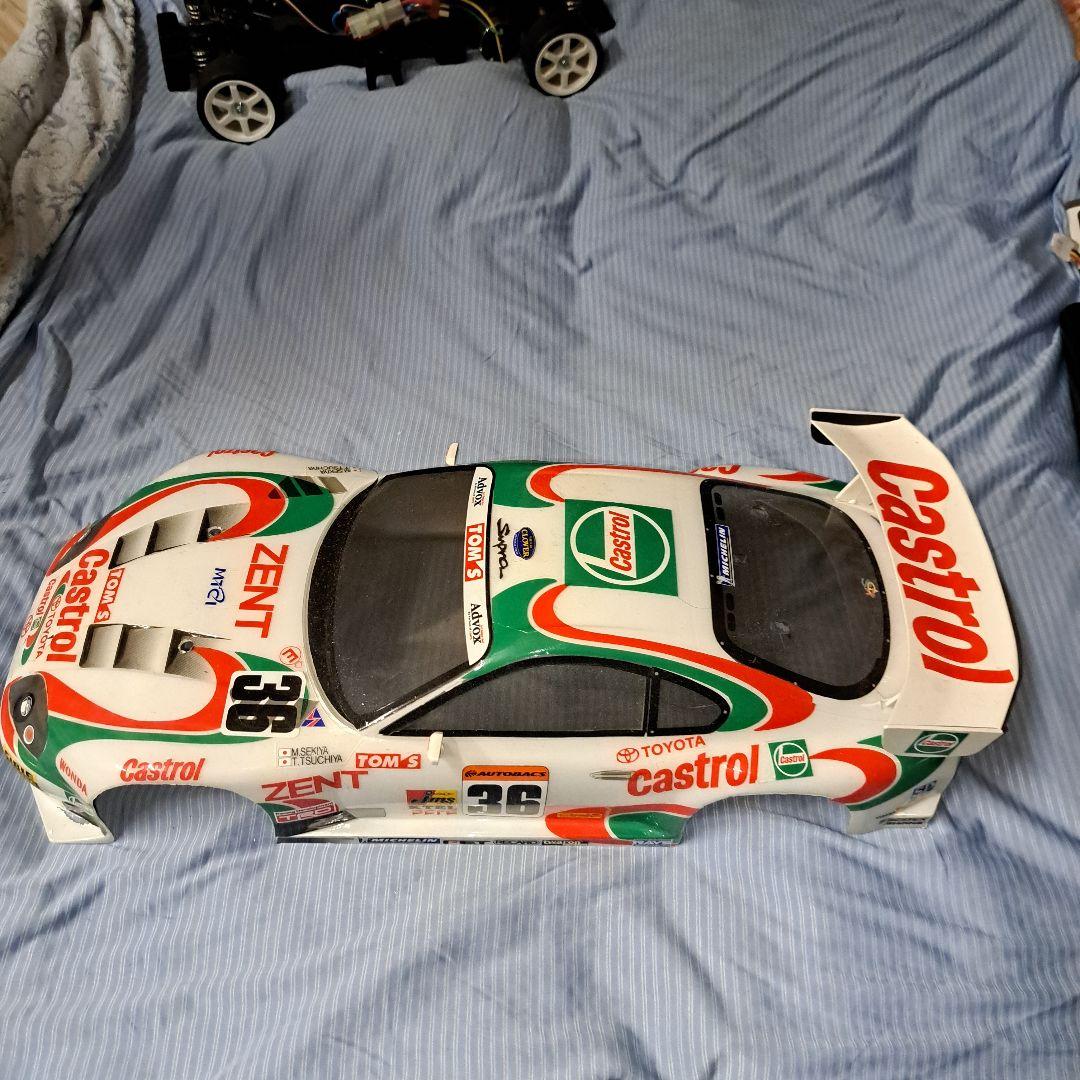タミヤCASTROLTOM'S-SUPRA 2000 TOM -4WD1式セット