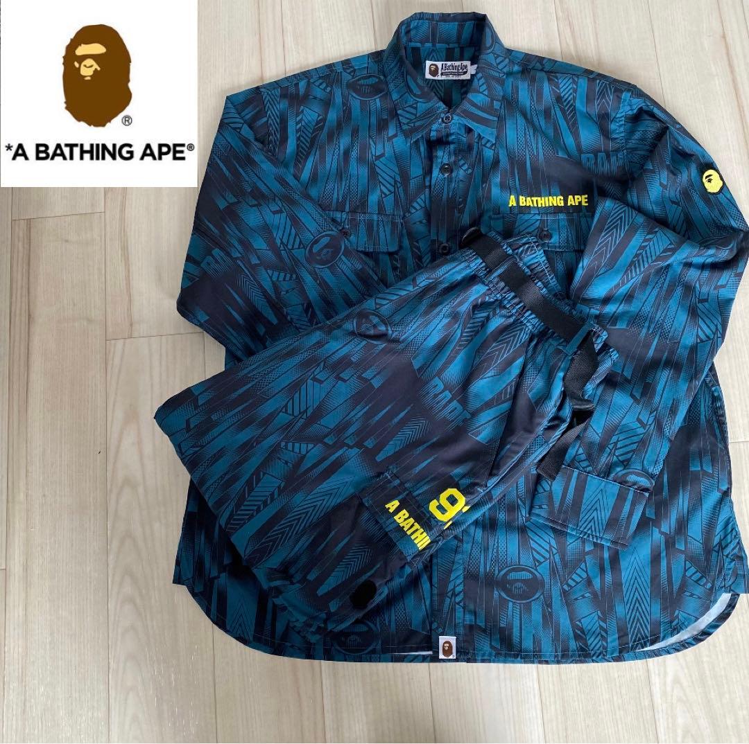 アベイシングエイプ セットアップ ナイロン - メルカリ