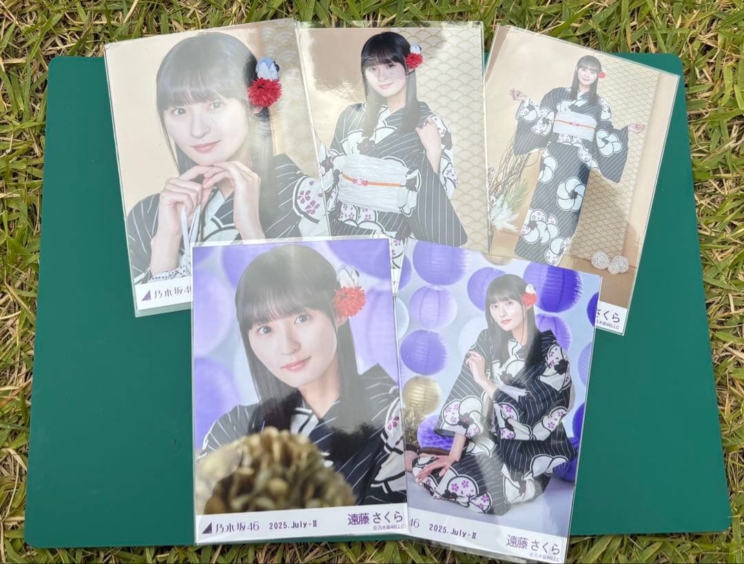 遠藤さくら 乃木坂46 浴衣2025 真夏の全国ツアー 5種コンプ 遠藤さくら 乃木坂46 浴衣2025 真夏の全国ツアー 5種コンプ 乃木坂46
