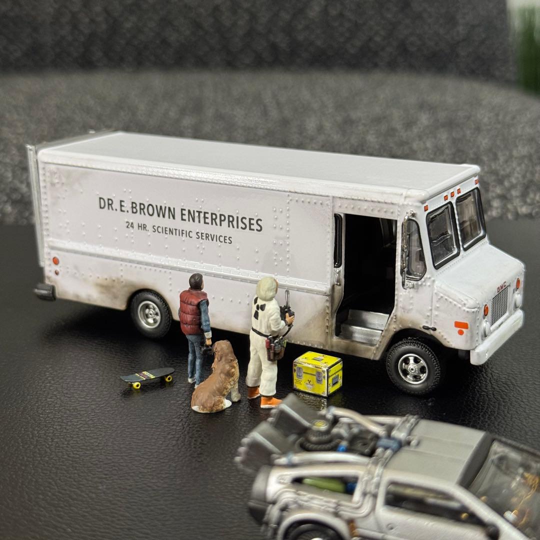 ドクのバンカスタム ウェザリングVer. デロリアン バック