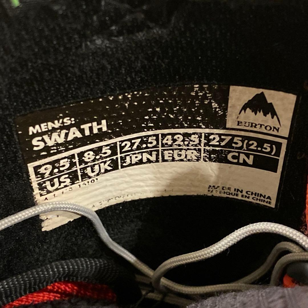 【即日発送】メンズ BURTON バートン　SWATH　スワス 27.5cm