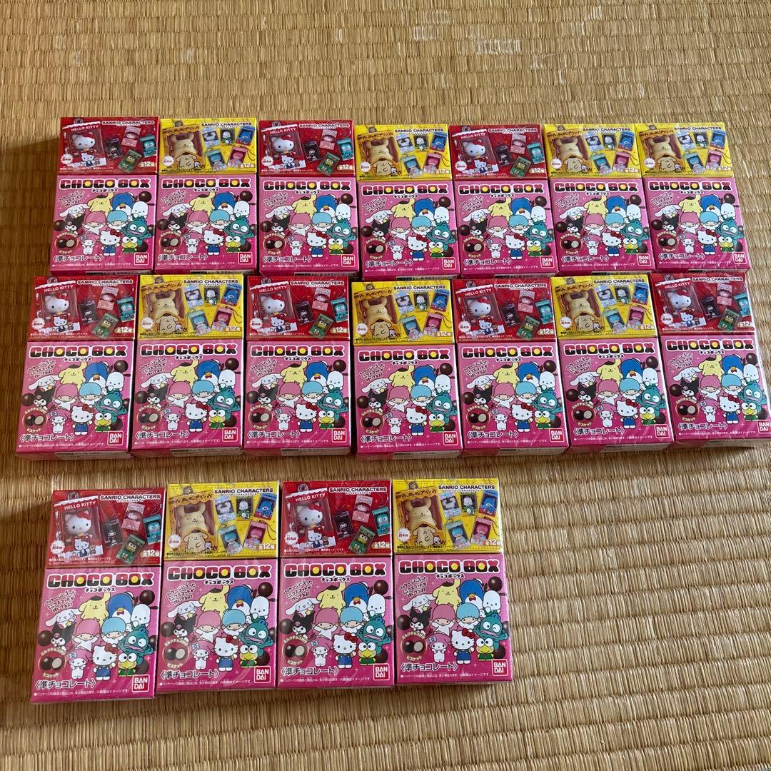 サンリオキャラクターズ チョコボックス ボックスフィギュアコレクション サンリオキャラクターズ チョコボックス ボックスフィギュア