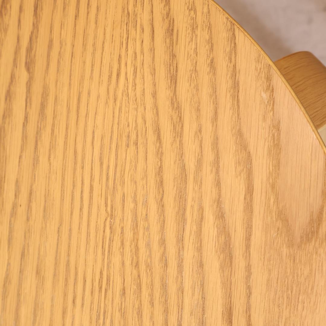 冨士ファニチア Cute オーク材 ダイニングテーブル 曲木 ナチュラル