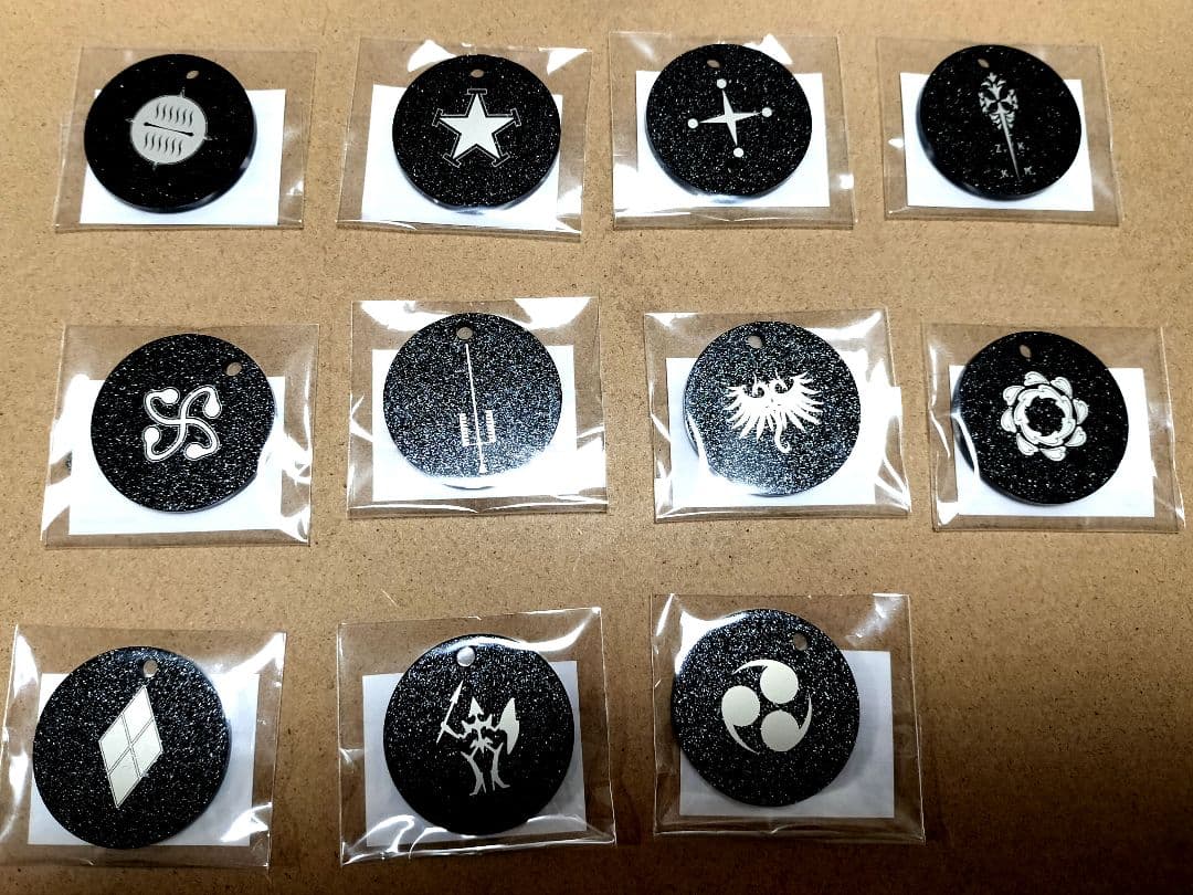永野護デザイン展 エンブレムチャーム 全11種 エンブレムチャーム(全11