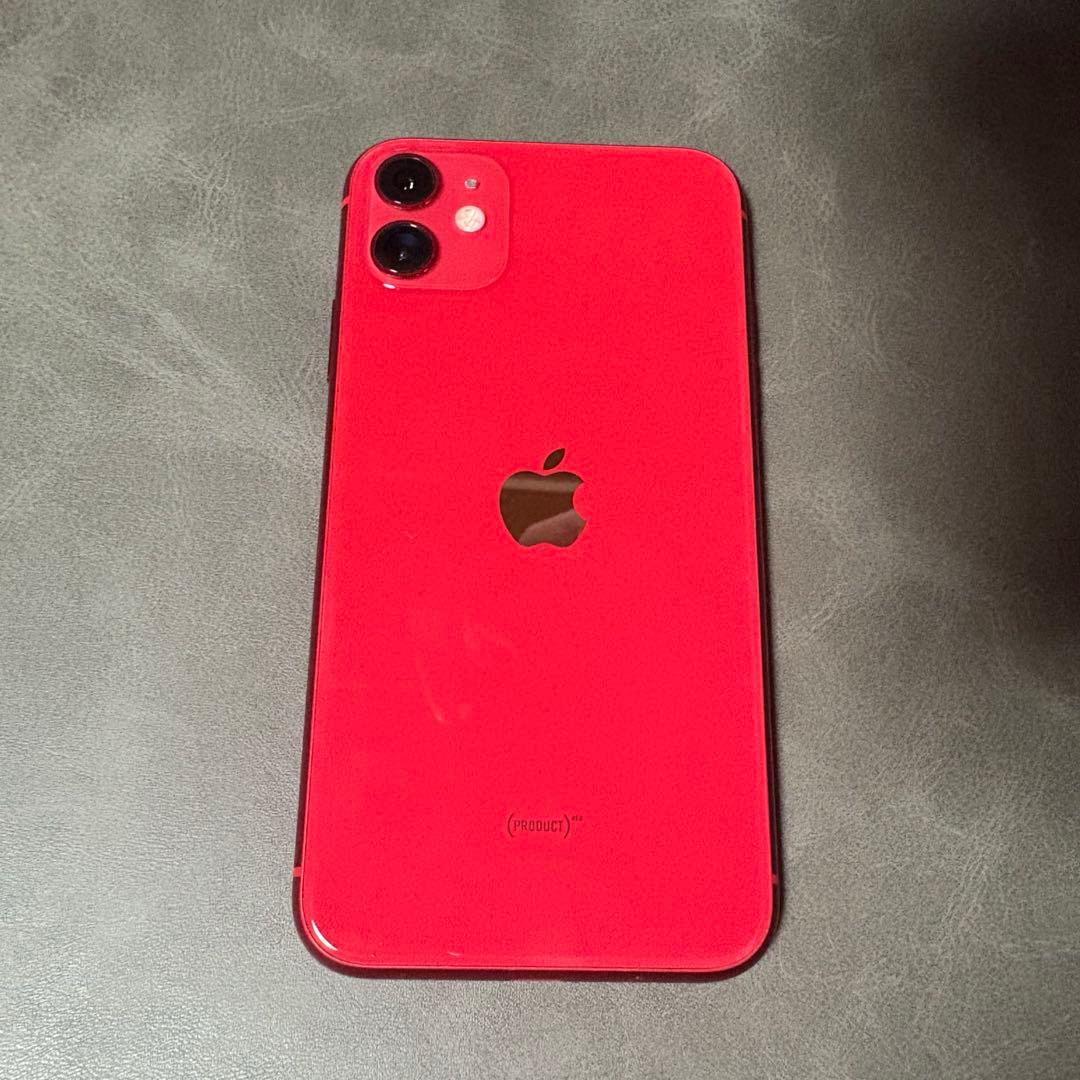 バッテリー残量100%] Apple iPhone 11 64GB バッテリー残量数値の表示が