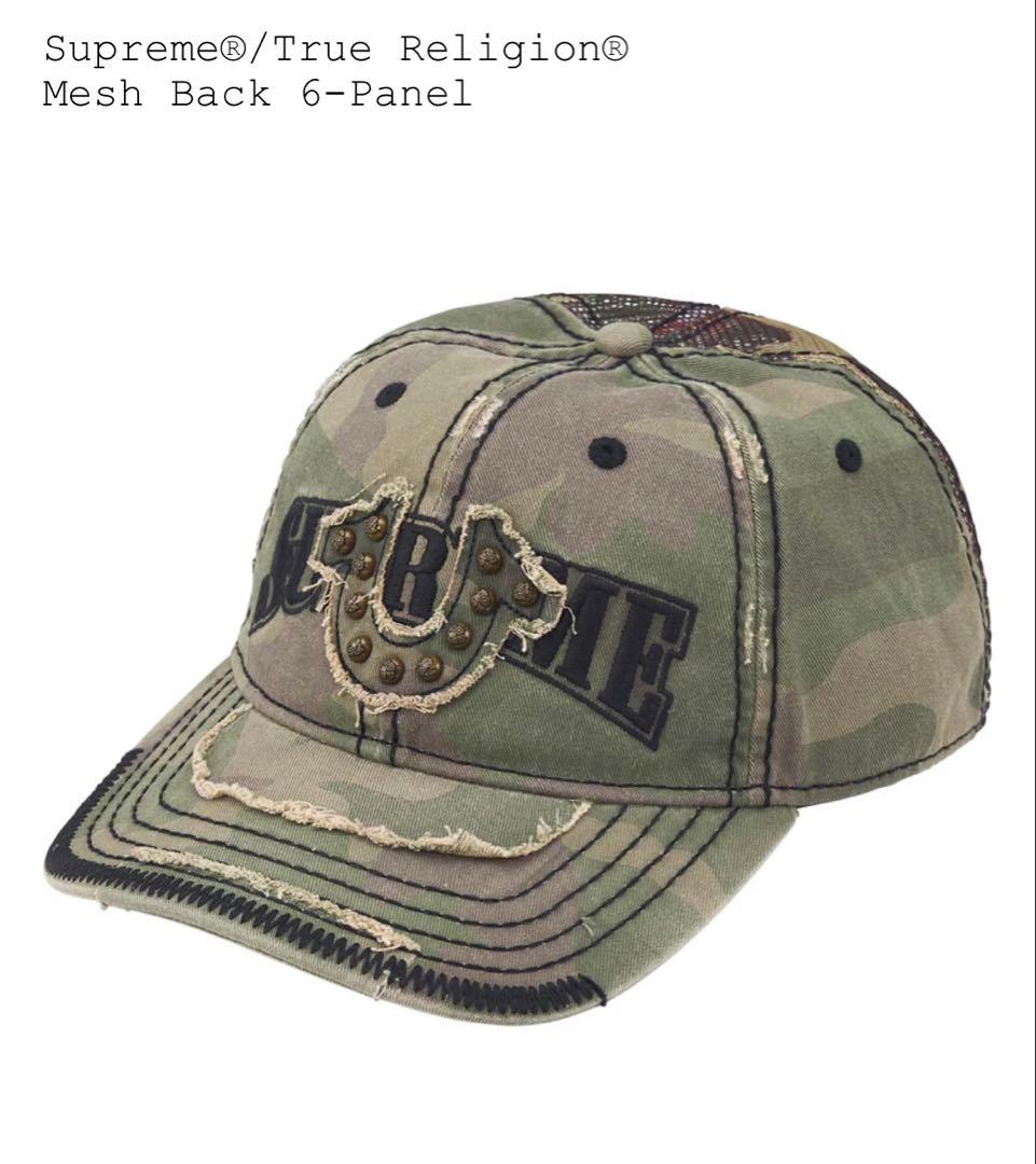 Supreme/True Religion 迷彩キャップ true religion フライトキャップ