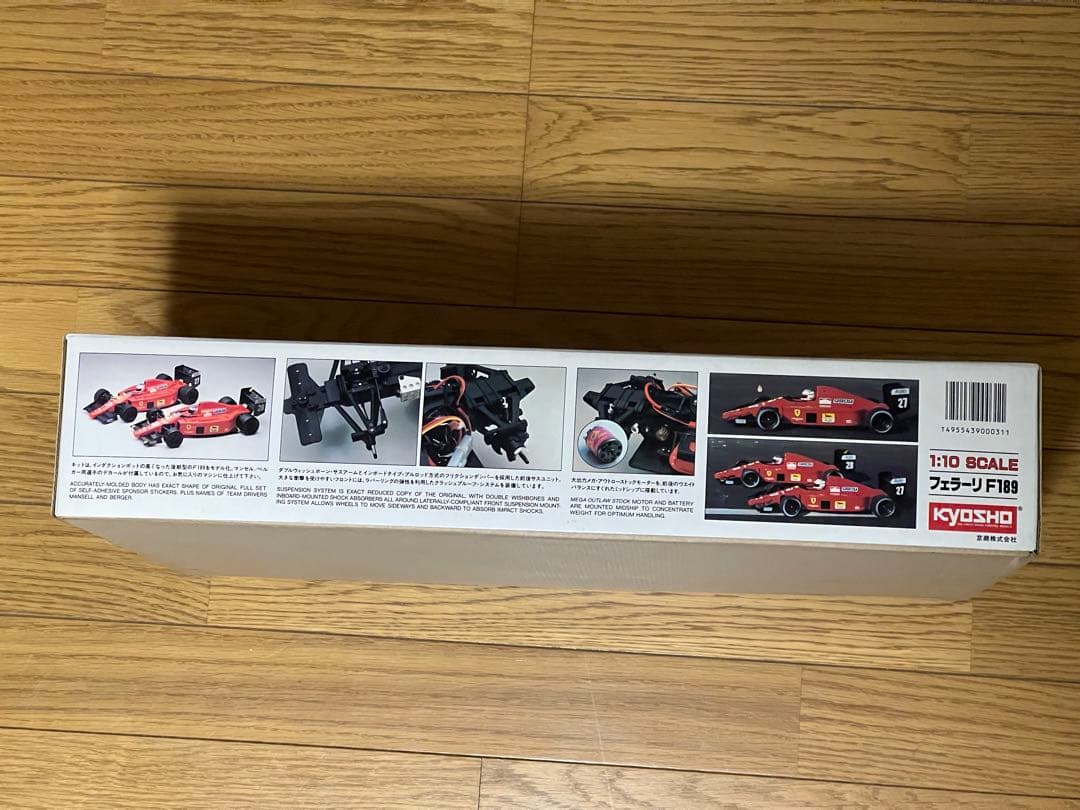 希少 KYOSHO Ferrari F189 1/10スケール ラジコンカー - メルカリ