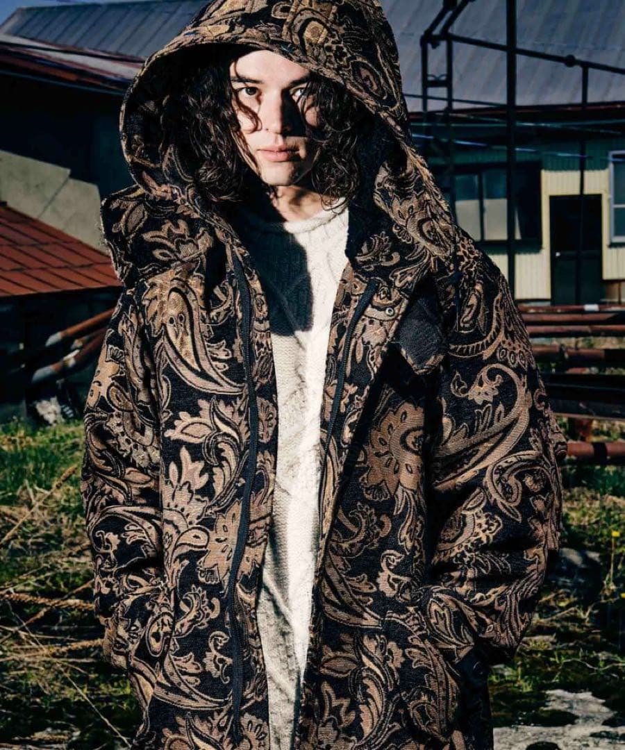 新品：¥46,200】glamb グラム モッズコート 黒 M 春/秋/冬用 - メルカリ