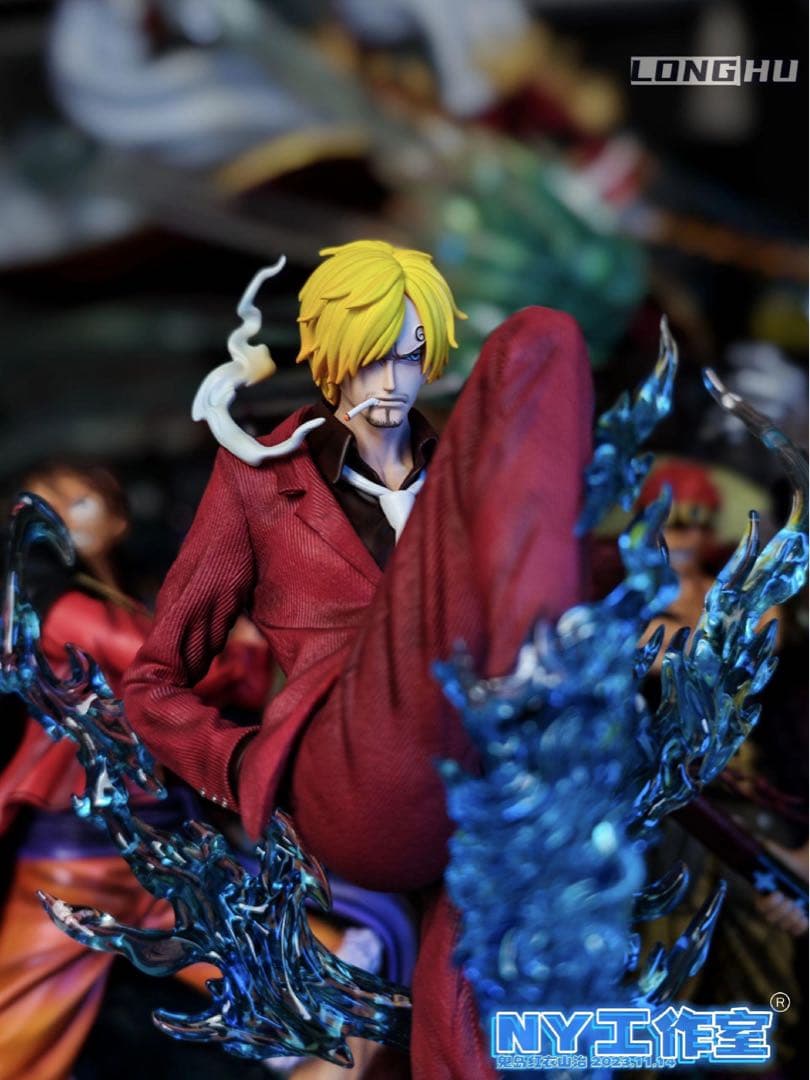 ワンピース サンジ フィギュア 塗装済み完成品 ガレージキット - メルカリ