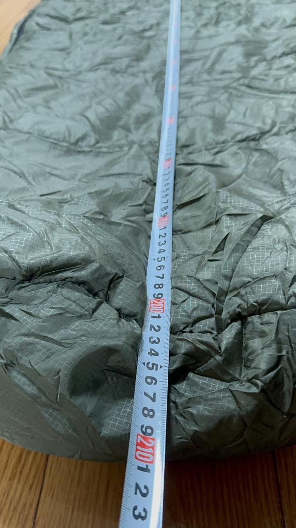 Qualz 冬用寝袋 -2℃ マミー型 オリーブ