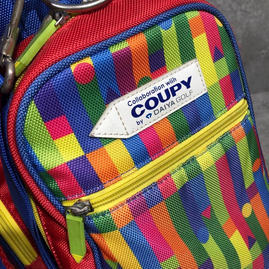 希少品 限定 COUPY×DAIYA GOLF コラボ キャディバッグ カラフル - メルカリ