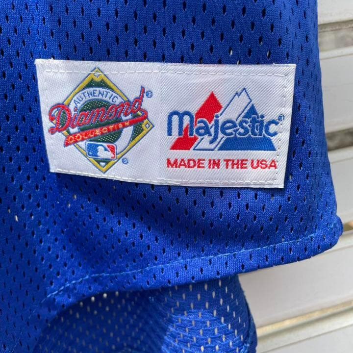 希少 USA製 90's NY.メッツNOMO16 vintage ゲームシャツ - メルカリ