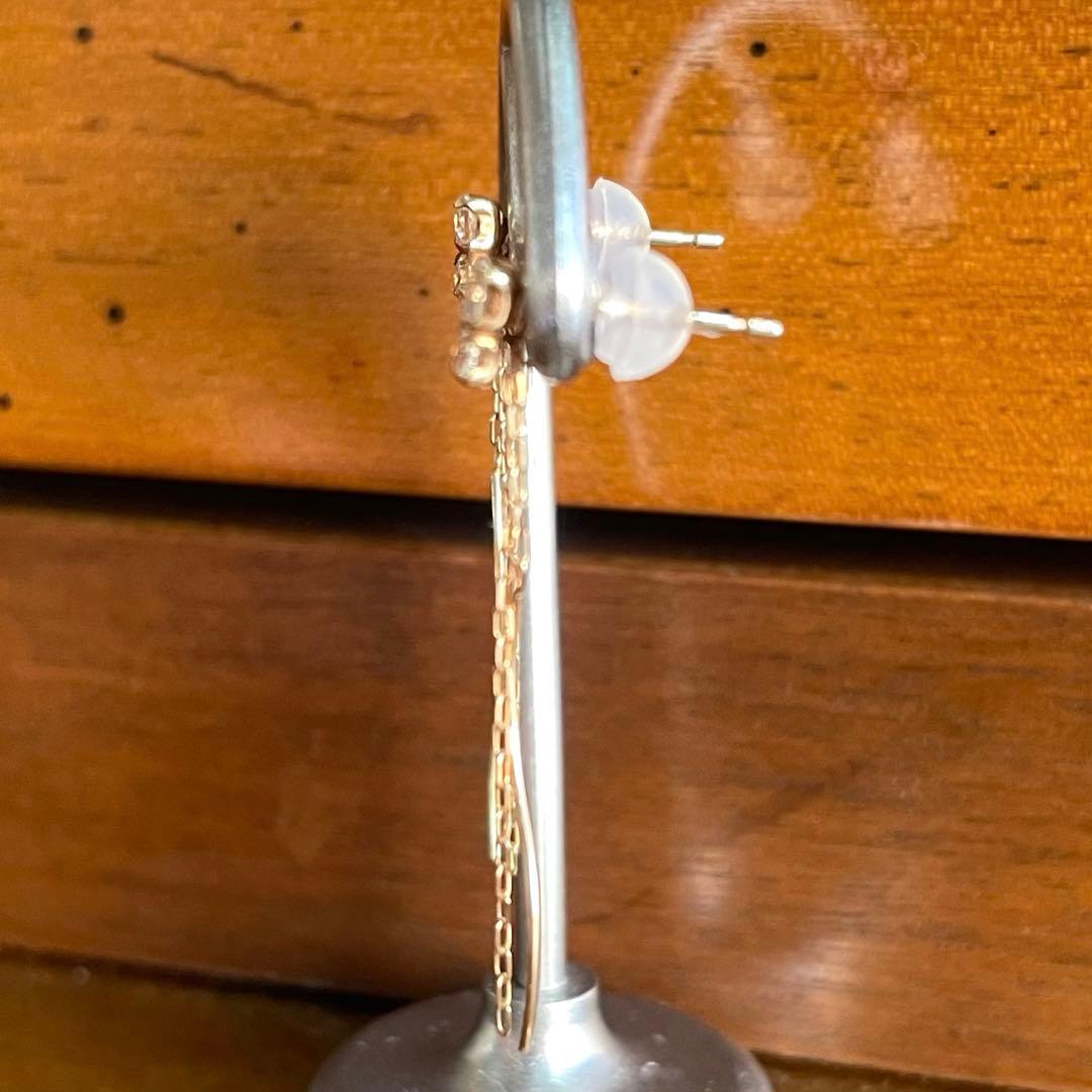 4℃ ヨンドシー K10 ピアス チェーンピアス 0.48g 専用ページ