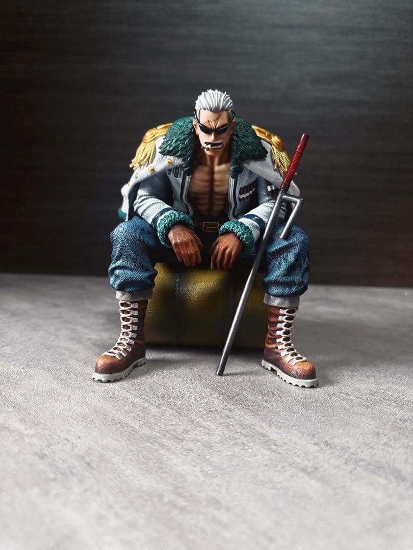 ワンピース 2年後 海軍スモーカー ガレージキッド フィギュア 塗装済み