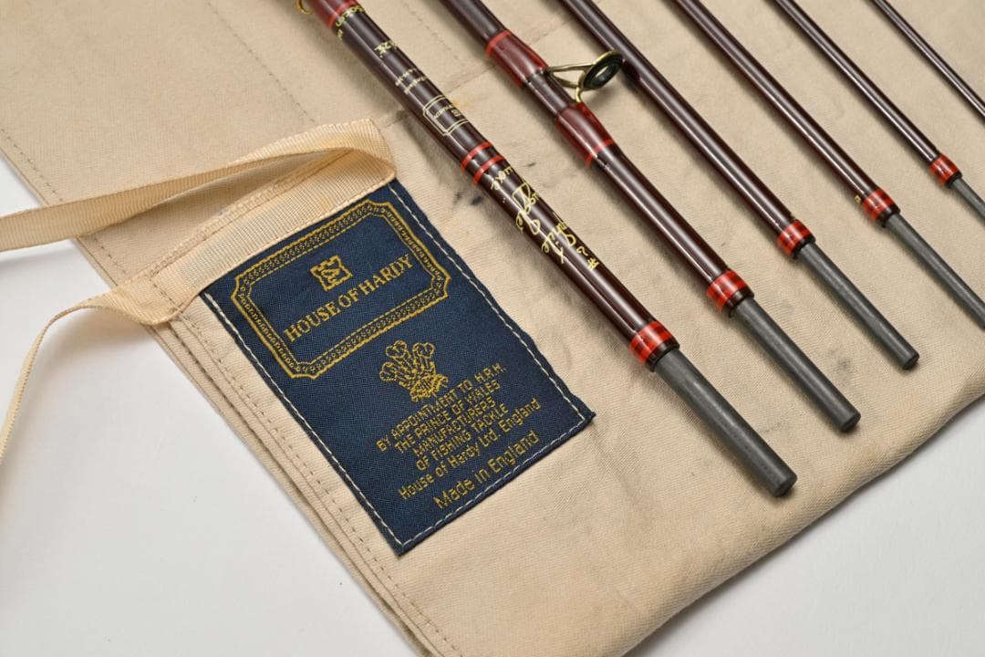 Hardy　デラックス・スマグラー　8.25ft　6番革ケース付き