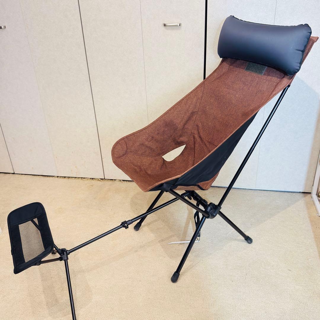 Helinox アウトドアチェア ヘッドレストフットレスト付 Helinox アウトドアチェア ヘッドレストフットレスト付 Helinox