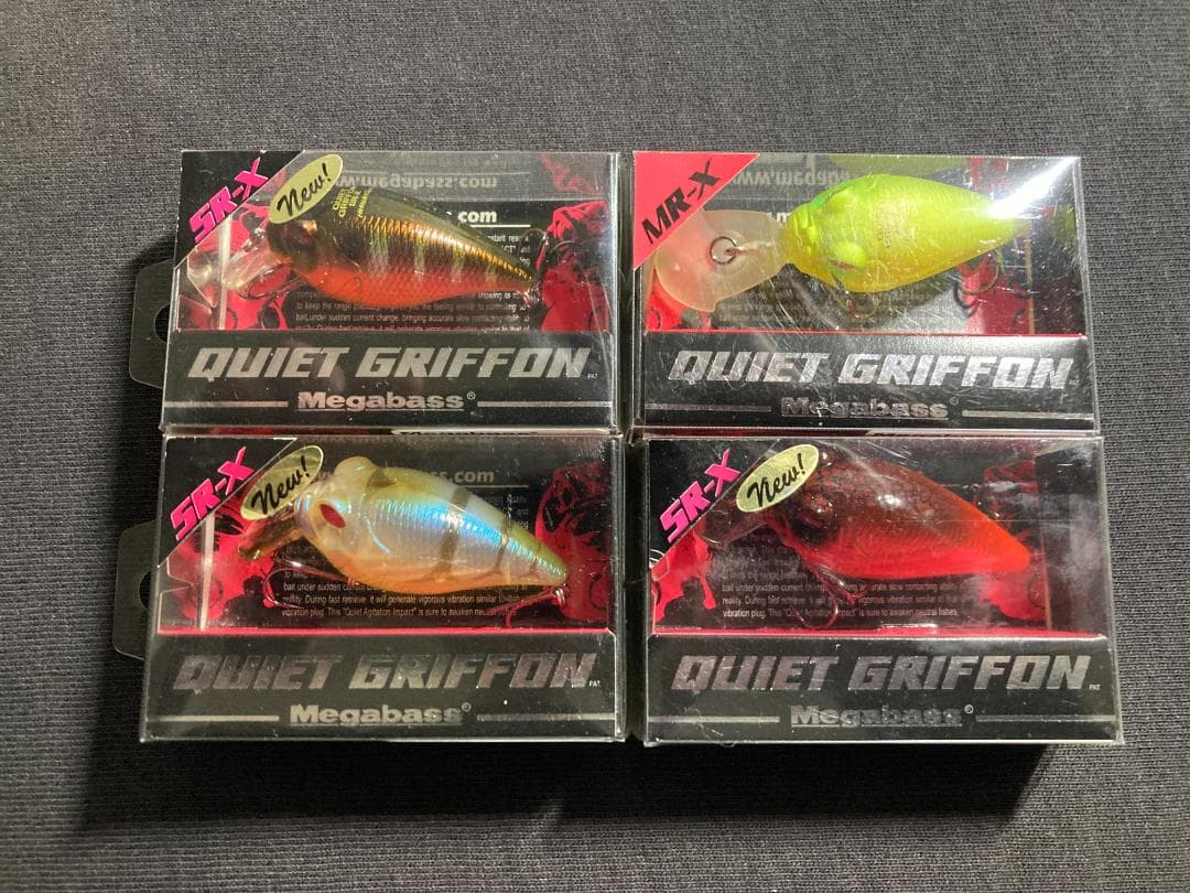 激レア★早い者勝ち★メガバス クワイエットグリフォン 4点セット メガバス クワイエットグリフォン SR-X PMギル - 釣具のポイント