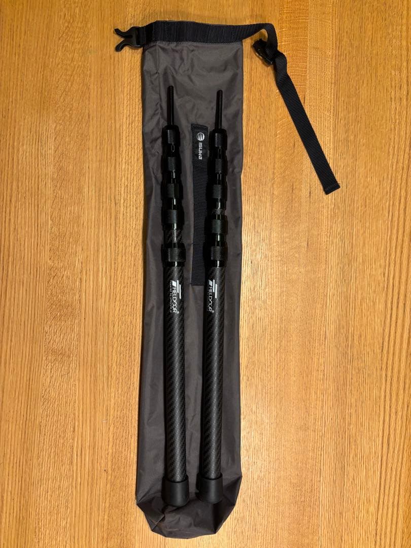 フィールドア カーボン製テントポール 直径23mm 高さ43～180cm Amazon