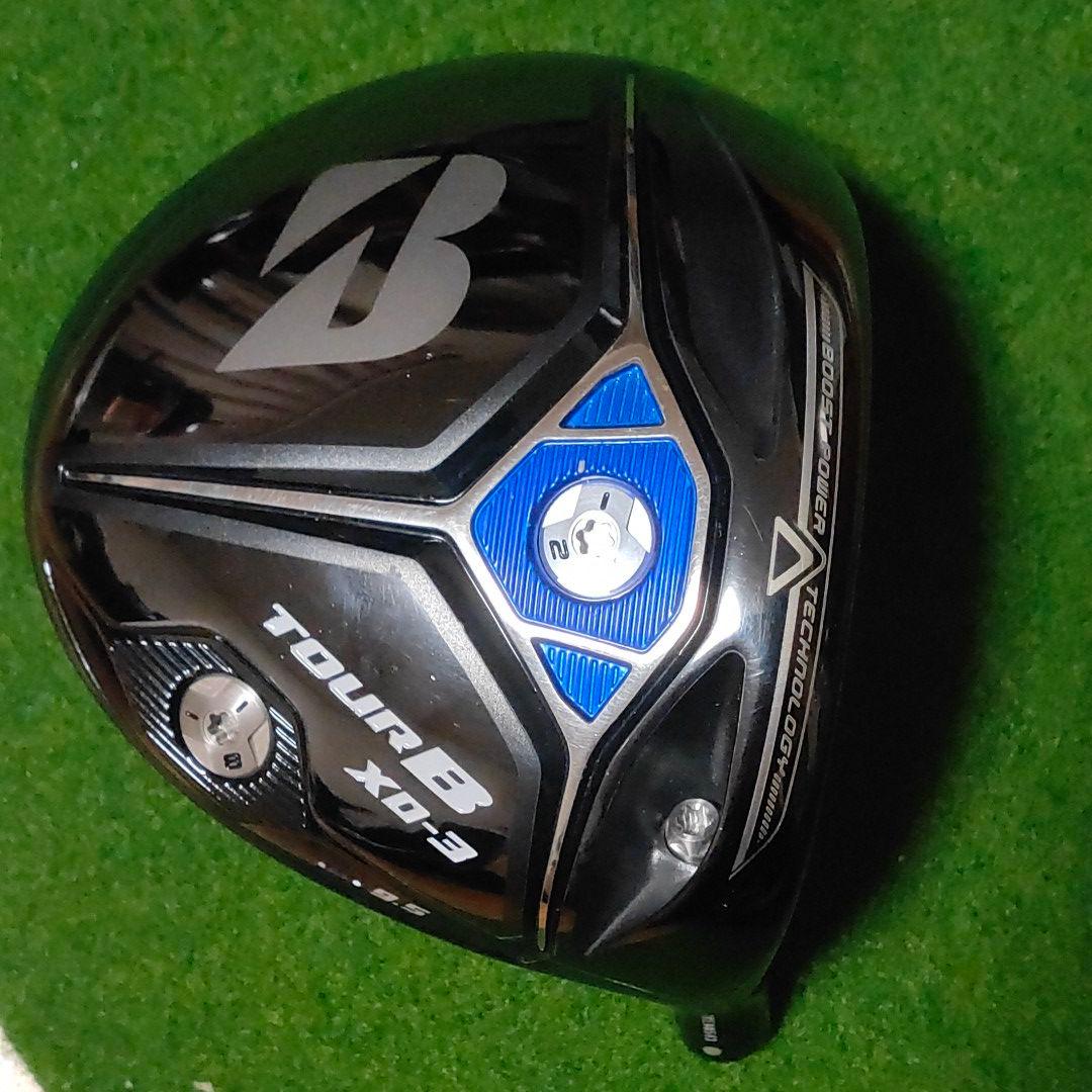 TOUR Bドライバー XD-3 9.5度 ヘッドのみ 中古ブリヂストン カスタム