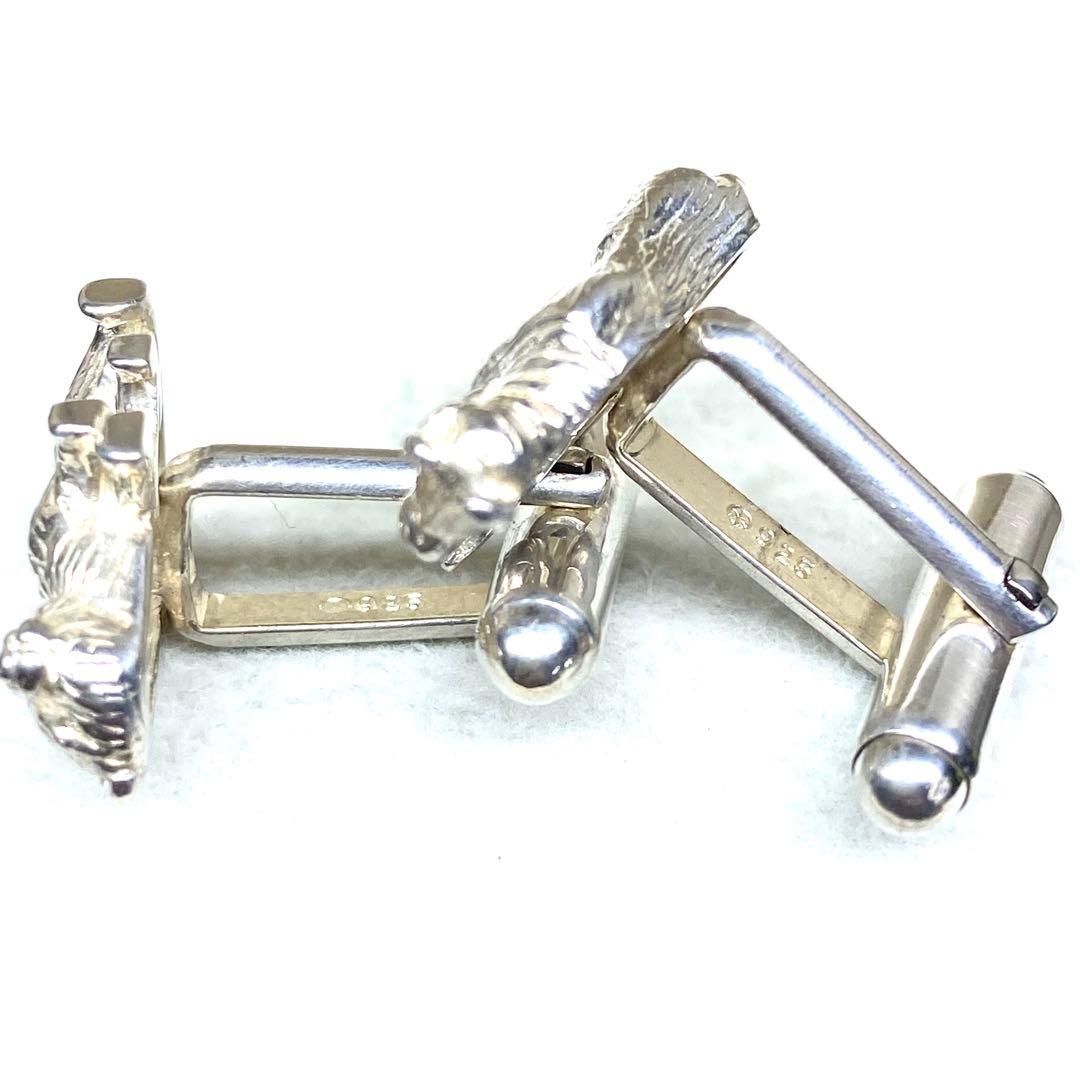 c893 ティファニー グルーブド ライン オーバル カフス カフリンクス