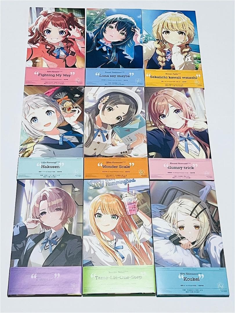 N*e様 学園アイドルマスター 学マス CD 1st single 9枚セット - メルカリ