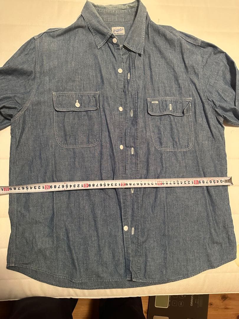 Tenderloin デニムシャンブレーシャツ 100%コットン