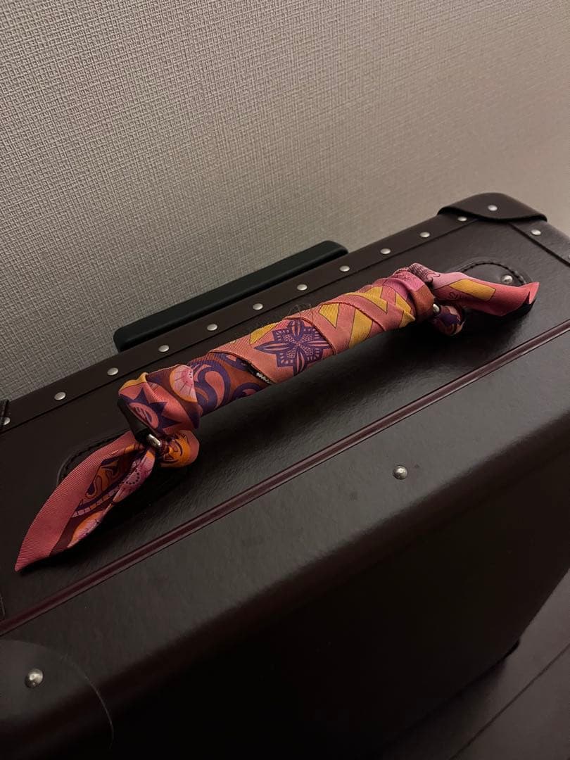 GLOBETROTTER 20インチスーツケースエルメスツイリー付き