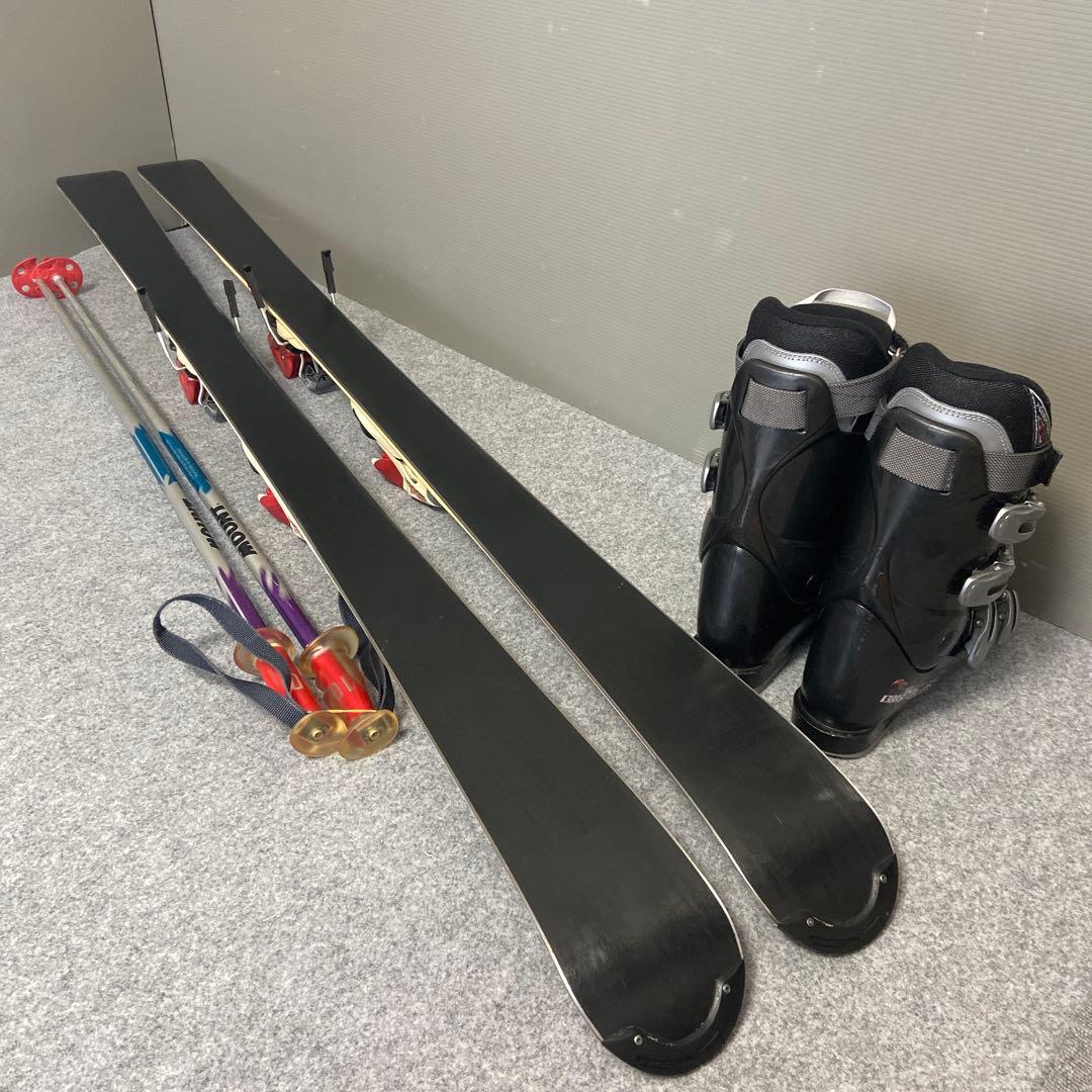 ★訳あり★メンテナ済　大人スキーセット 板154cm ブーツ 25~25.5cm