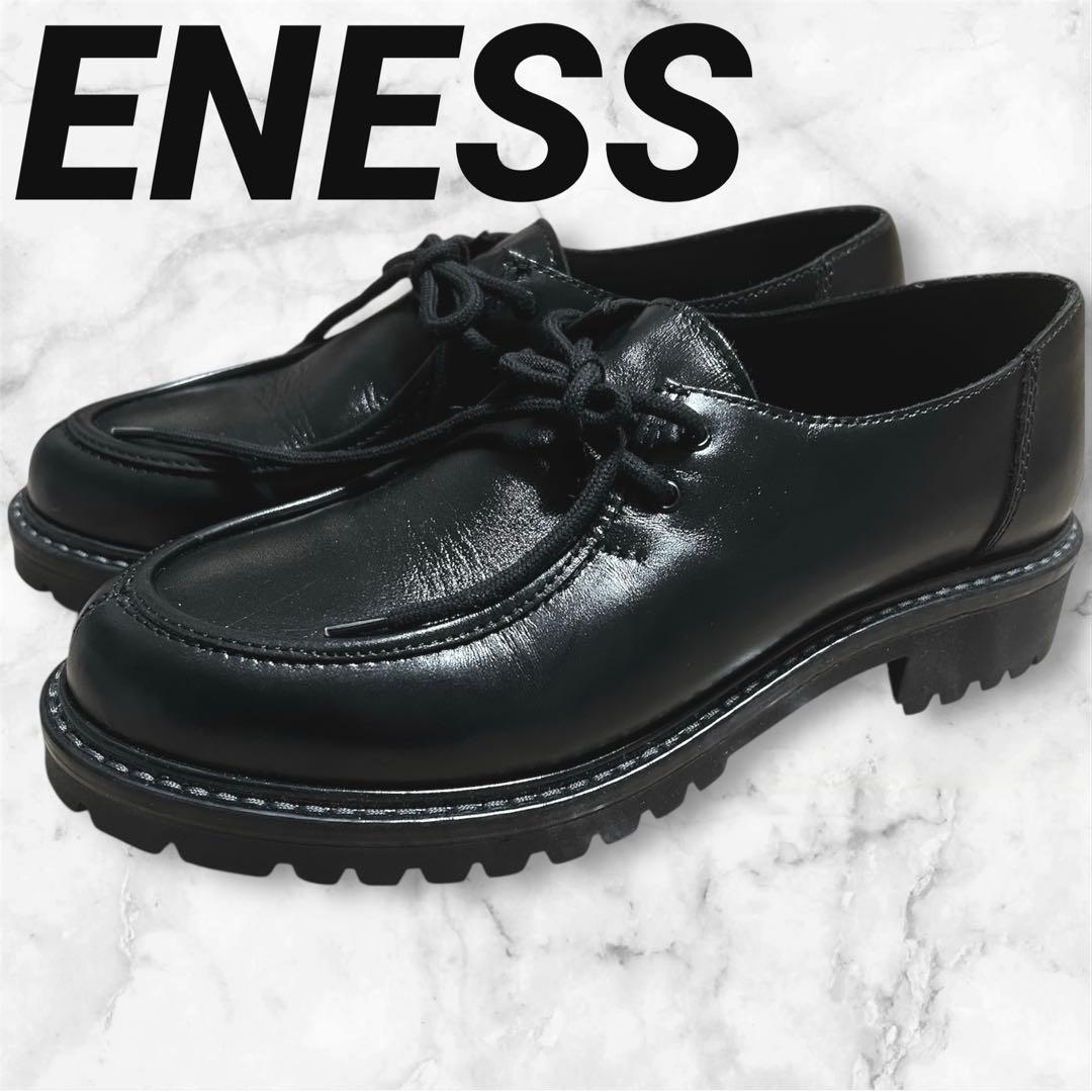 ENESS エネス チロリアンシューズ ブラック39 北欧暮らしの道具店 ENESS / エネス / チロリアンシューズ （全6サイズ） - 北欧、暮らしの
