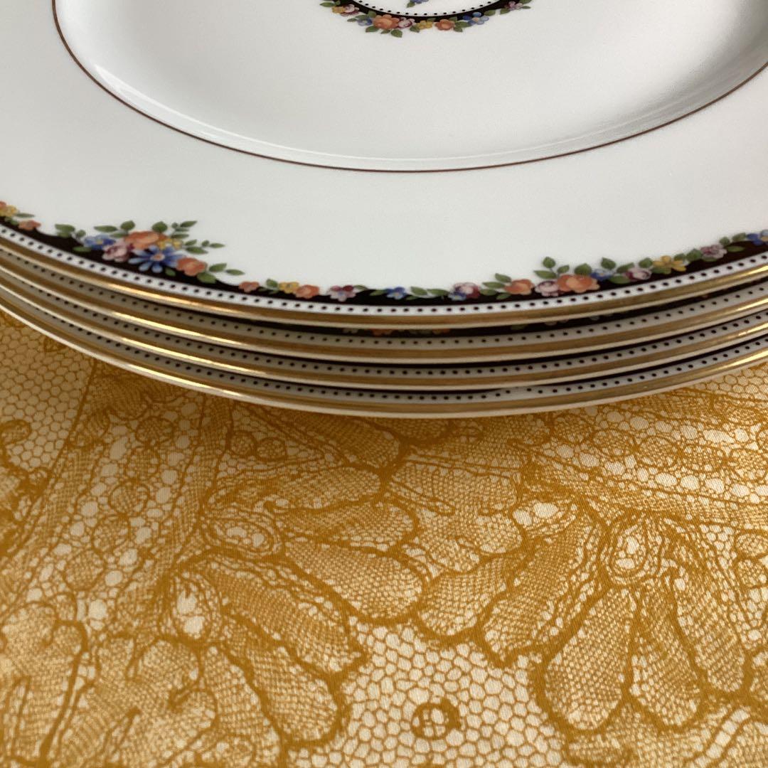 《 OSBORN》英国製ウエッジウッドオズボーンディナー皿4枚